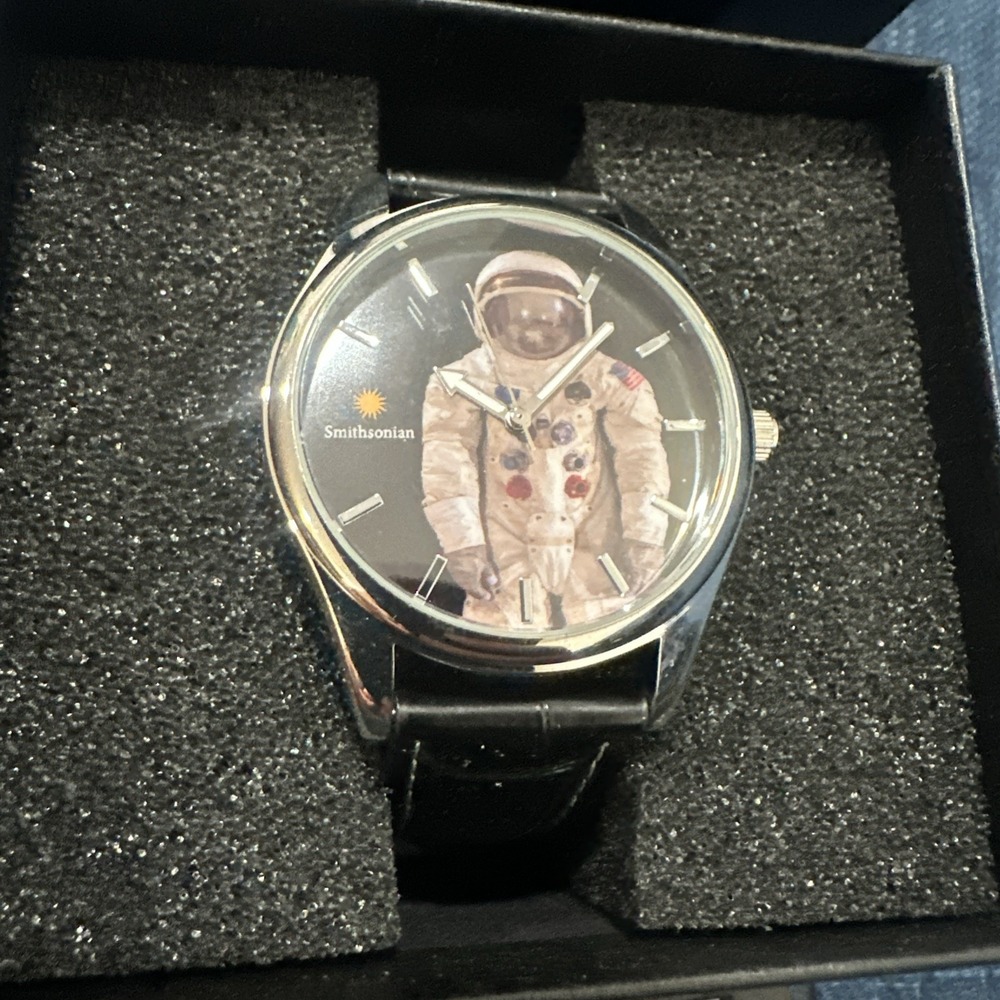 Game Time Smithsonian Apollo 11 Men's Watch Black New Purchased for $129